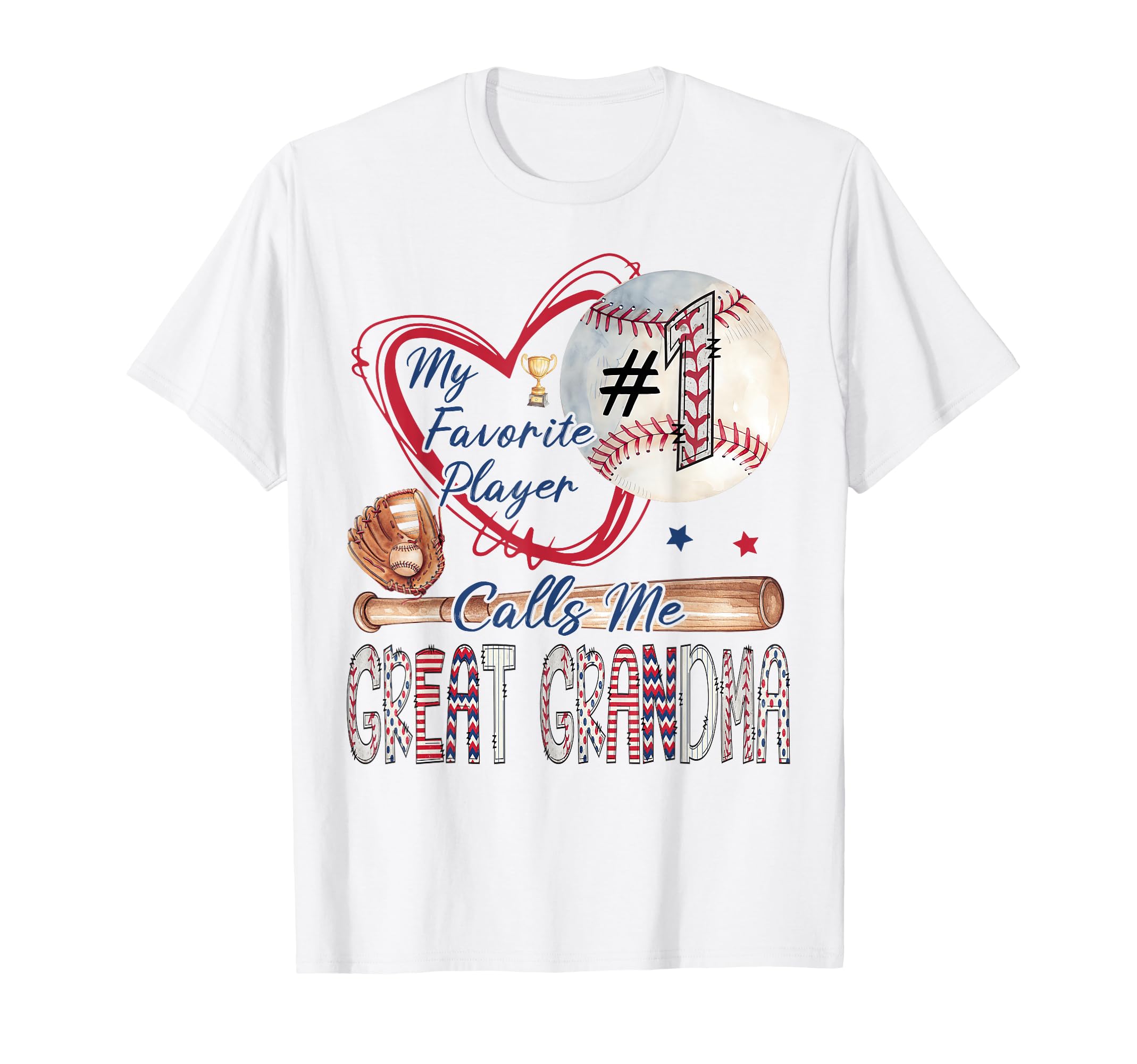 My Favorite Player Calls Me Great T-Shirt - Minimalist Print for Adults - T-Shirt, Sweatshirt, Hoodie