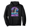 Retrowave Pastel Opossum 90S Synthwave Hoodie - Graphic Print Men Women - T-Shirt, Sweatshirt, Hoodie