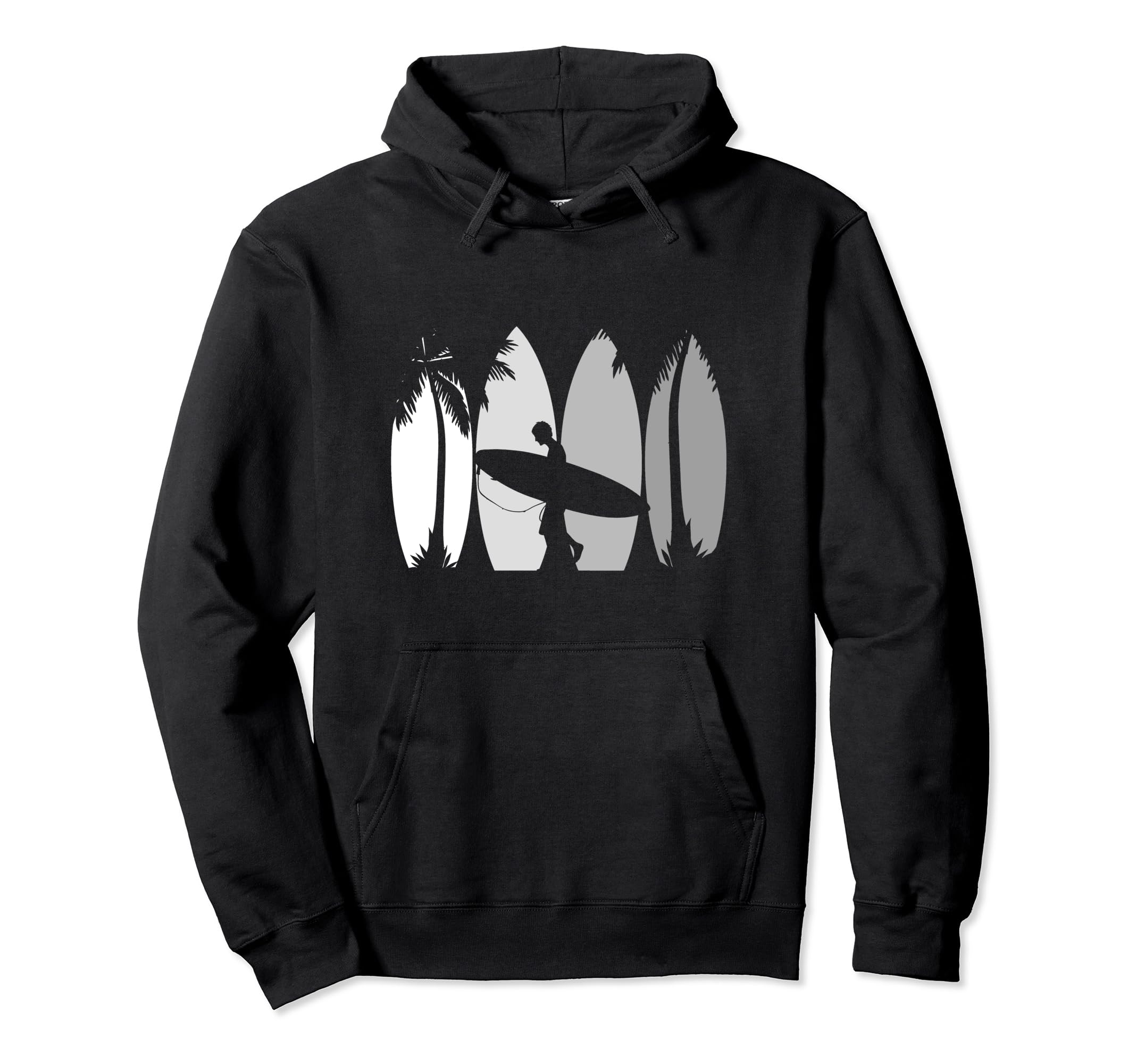 Surfing Surfer Surf Hoodie - Custom Art Print Unisex - T-Shirt, Sweatshirt, Hoodie