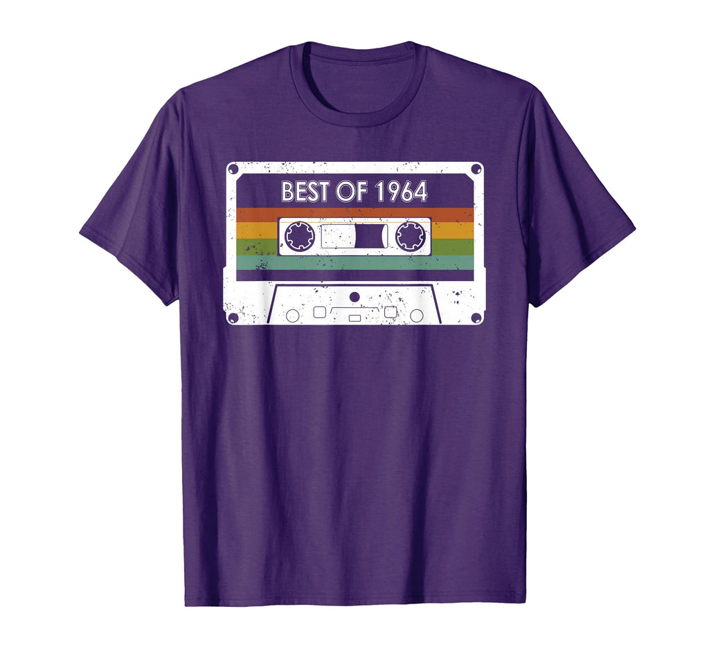 Best 1964 60Th Birthday Cassette T-Shirt - Fun Novelty Design for Adults - T-Shirt, Sweatshirt, Hoodie