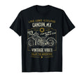 Cancun Mx Mexico Distressed Motorcycle T-Shirt - Unique Graphic Unisex - T-Shirt, Sweatshirt, Hoodie