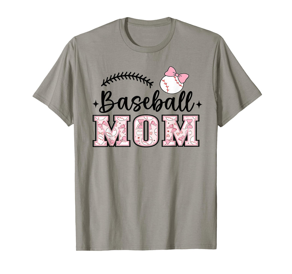Baseball Mom Sport Coquette Aesthetic T-Shirt - Aesthetic Graphic Unisex - T-Shirt, Sweatshirt, Hoodie