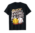 Busy Raising Ballers Softball And T-Shirt - Aesthetic Graphic Unisex - T-Shirt, Sweatshirt, Hoodie
