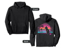 Cat Vaporwave Retrowave Aesthetic Hoodie - Fun Novelty Design Unisex - T-Shirt, Sweatshirt, Hoodie