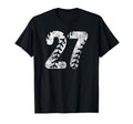 Baseball Softball Mom 27 Number 27 T-Shirt - Fun Novelty Design for Adults - T-Shirt, Sweatshirt, Hoodie