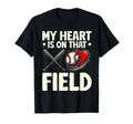 My Heart Is That Field Mothers Day T-Shirt - Custom Art Print Men Women - T-Shirt, Sweatshirt, Hoodie