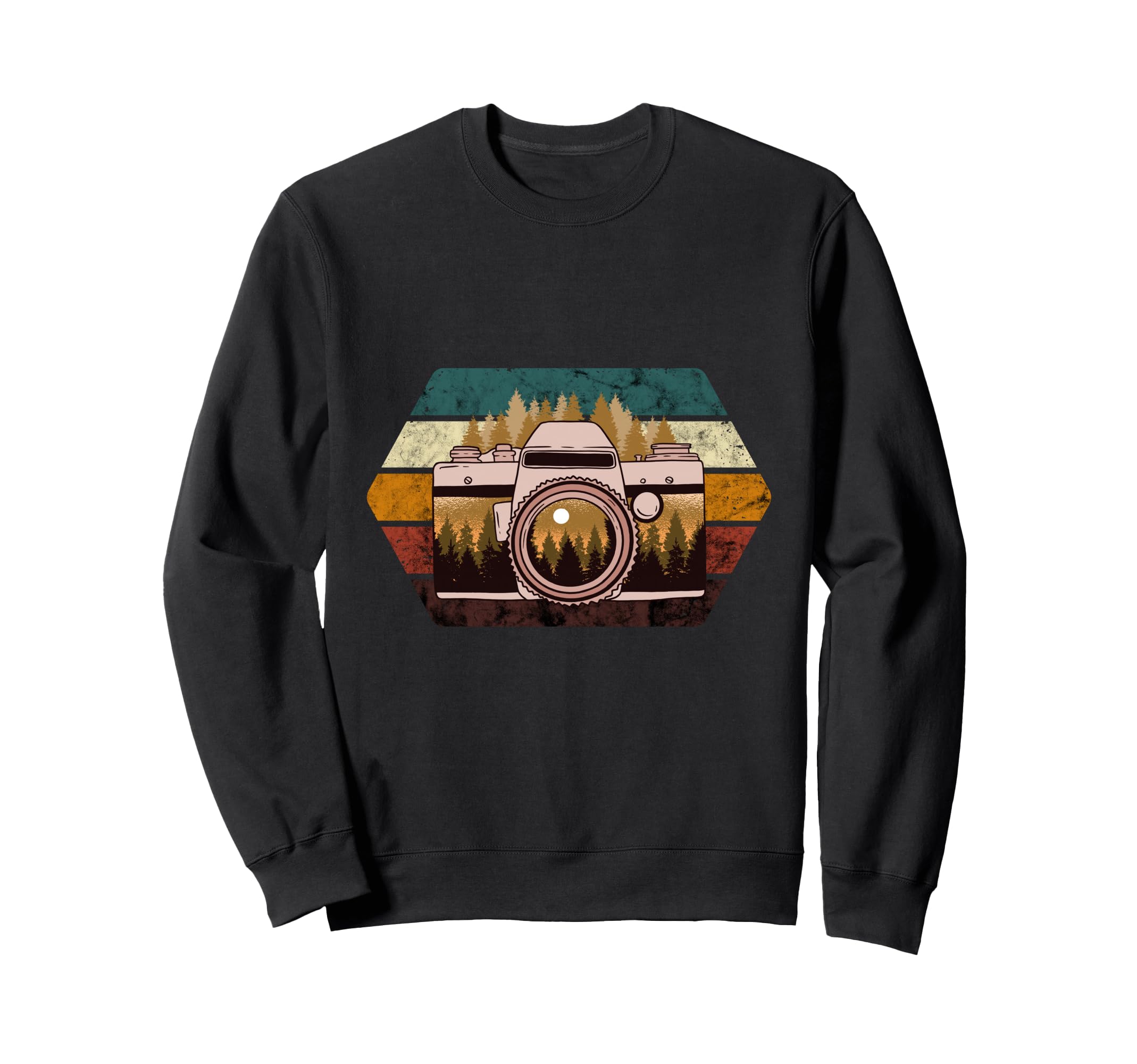 Photographer Landscape Camera Sweatshirt - Minimalist Print Men Women - T-Shirt, Sweatshirt, Hoodie