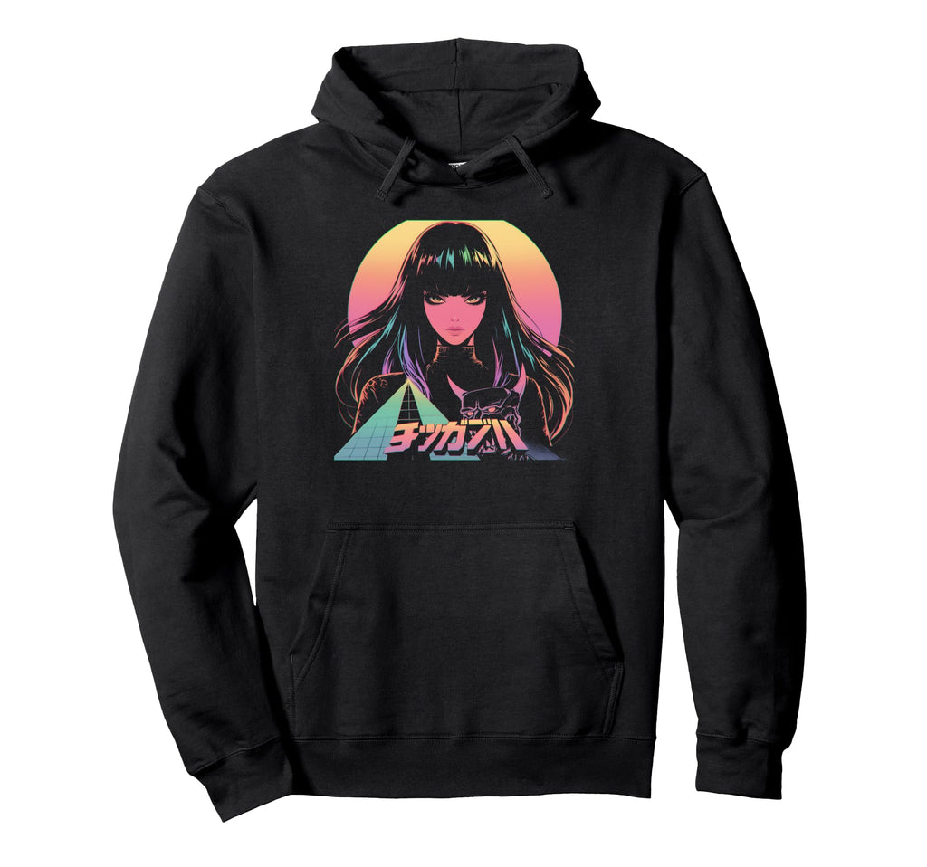 Goth Grunge Demon Anime Waifu Horror Alt Hoodie - Trendy Graphic Men Women - T-Shirt, Sweatshirt, Hoodie