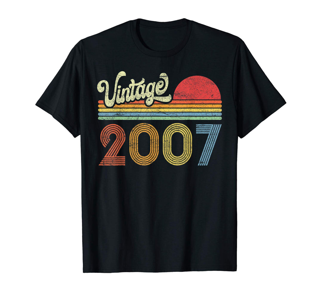2007 Birthday Gift Born Made 2007 T-Shirt - Minimalist Print for Adults - T-Shirt, Sweatshirt, Hoodie