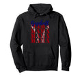 Baseball Mama Repeat Text Softball Mom Hoodie - Graphic Print for Adults - T-Shirt, Sweatshirt, Hoodie