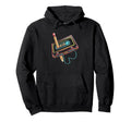 90S Cassette Tape Pencil Hoodie - Fun Novelty Design Men Women - T-Shirt, Sweatshirt, Hoodie