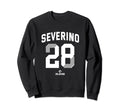 Pedro Severino 28 Baltimore Mlbpa Sweatshirt - Casual Everyday Wear Unisex - T-Shirt, Sweatshirt, Hoodie