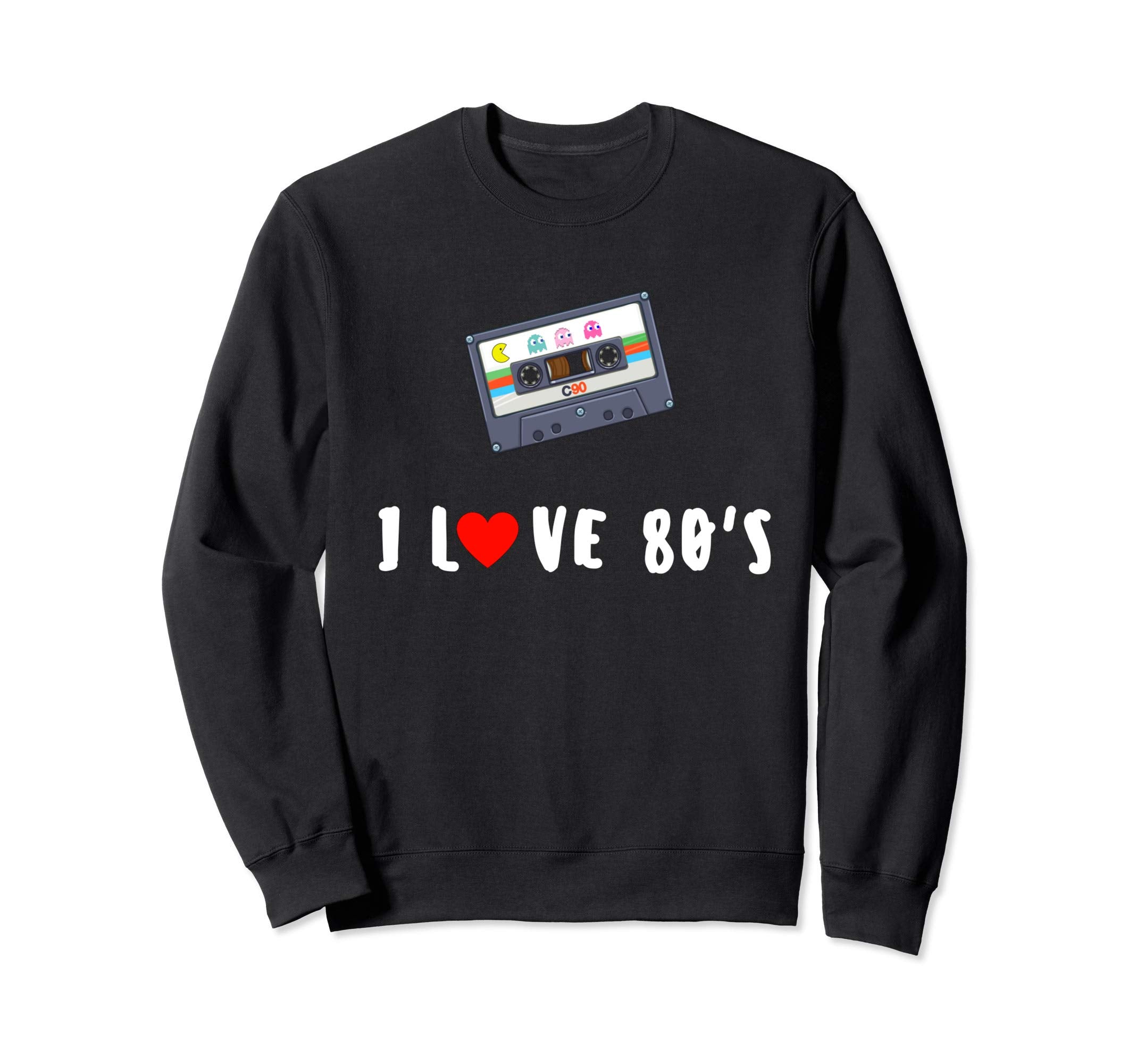 I Love 80S Cassette Tapes 1980S Radio Sweatshirt - Streetwear Style Unisex - T-Shirt, Sweatshirt, Hoodie
