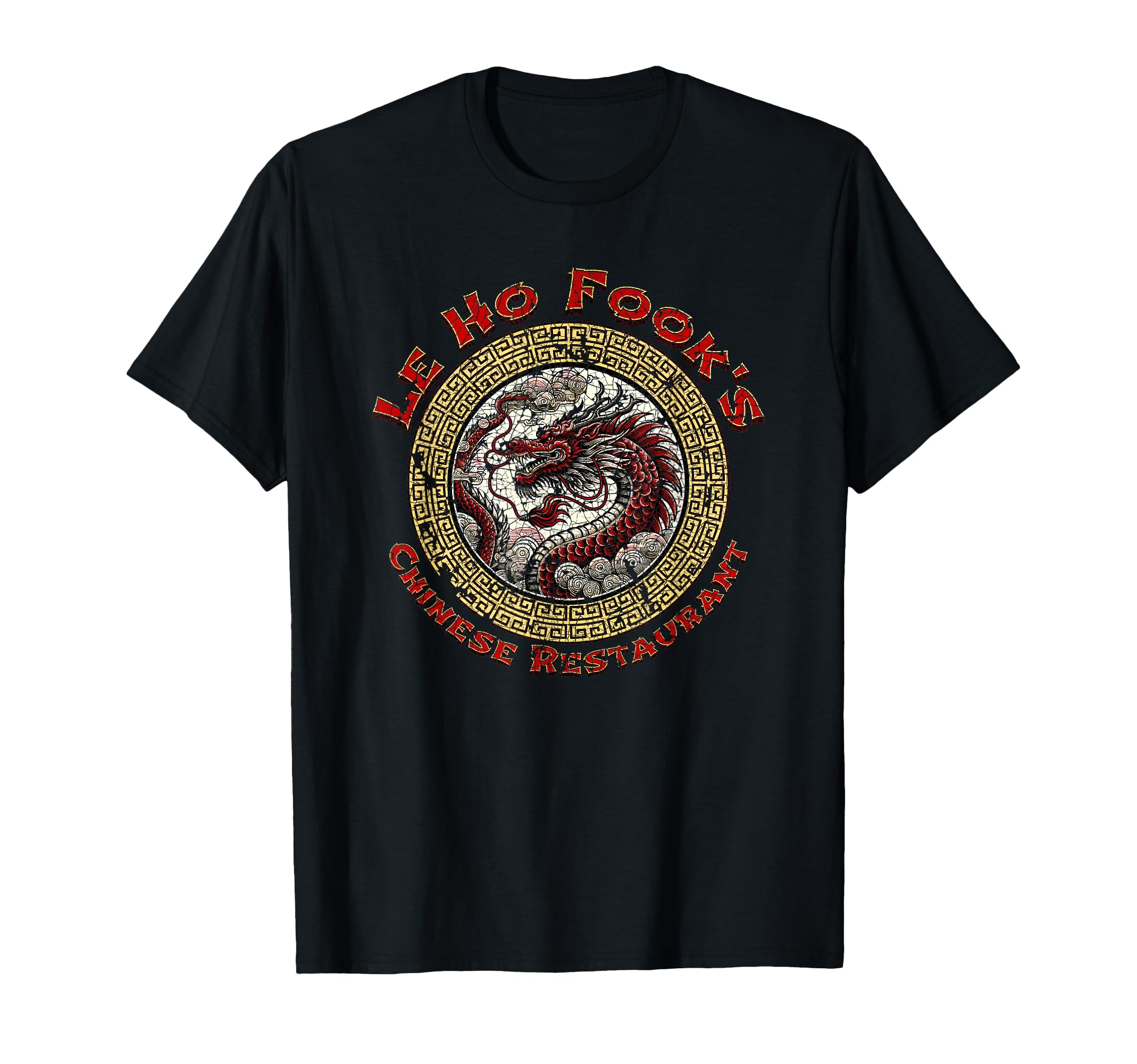 Le Ho Fooks Chinese Restaurant Music T-Shirt - Unique Graphic Unisex - T-Shirt, Sweatshirt, Hoodie