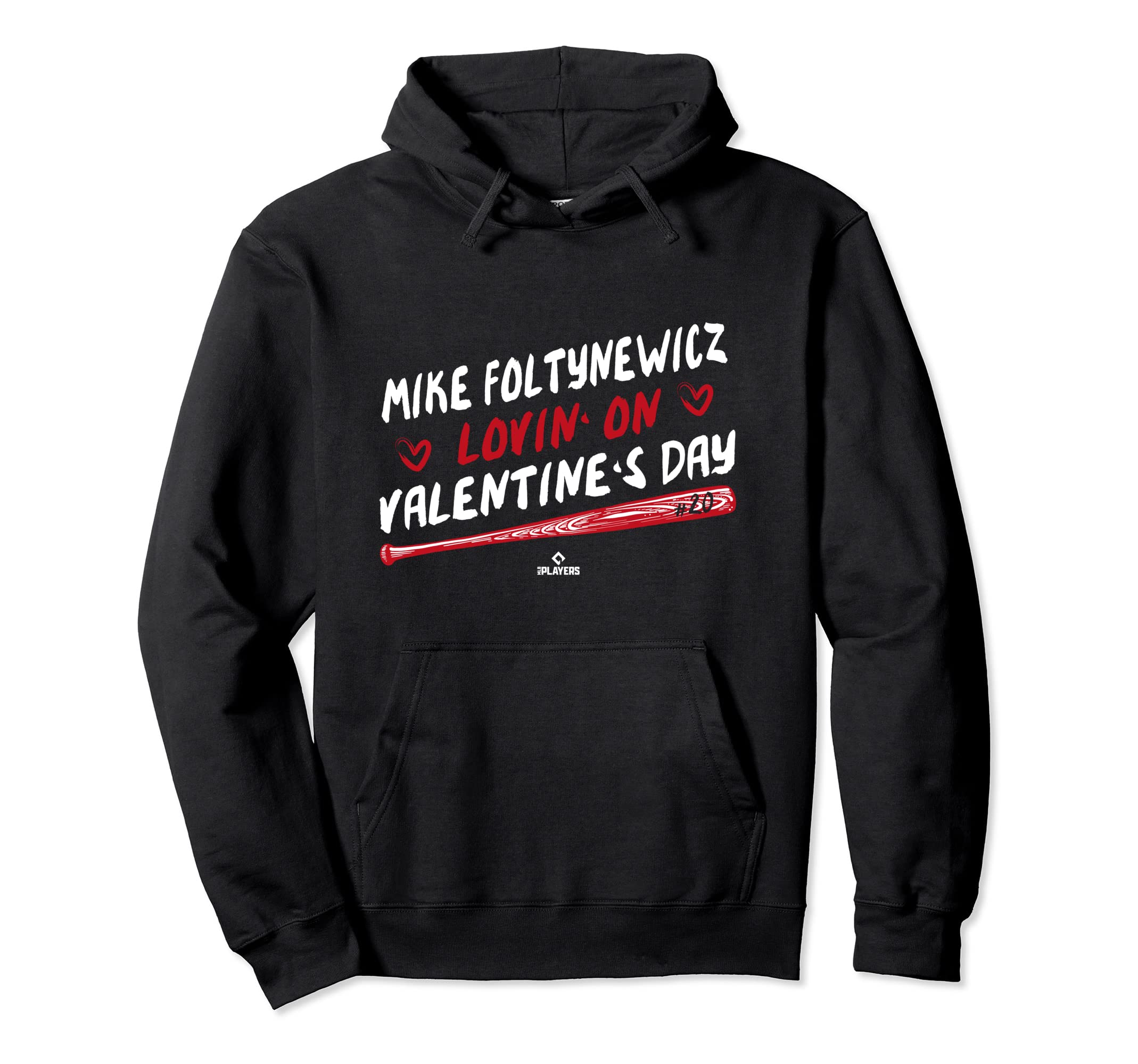 Mike Foltynewicz Lovin Valentines Hoodie - Fun Novelty Design for Adults - T-Shirt, Sweatshirt, Hoodie