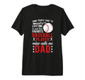 Mens Proud Baseball Dad Baseball T-Shirt - Casual Everyday Wear for Adults - T-Shirt, Sweatshirt, Hoodie
