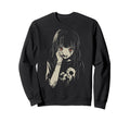 Anime Horror Aesthetic Soft Sweatshirt - Casual Everyday Wear Unisex - T-Shirt, Sweatshirt, Hoodie