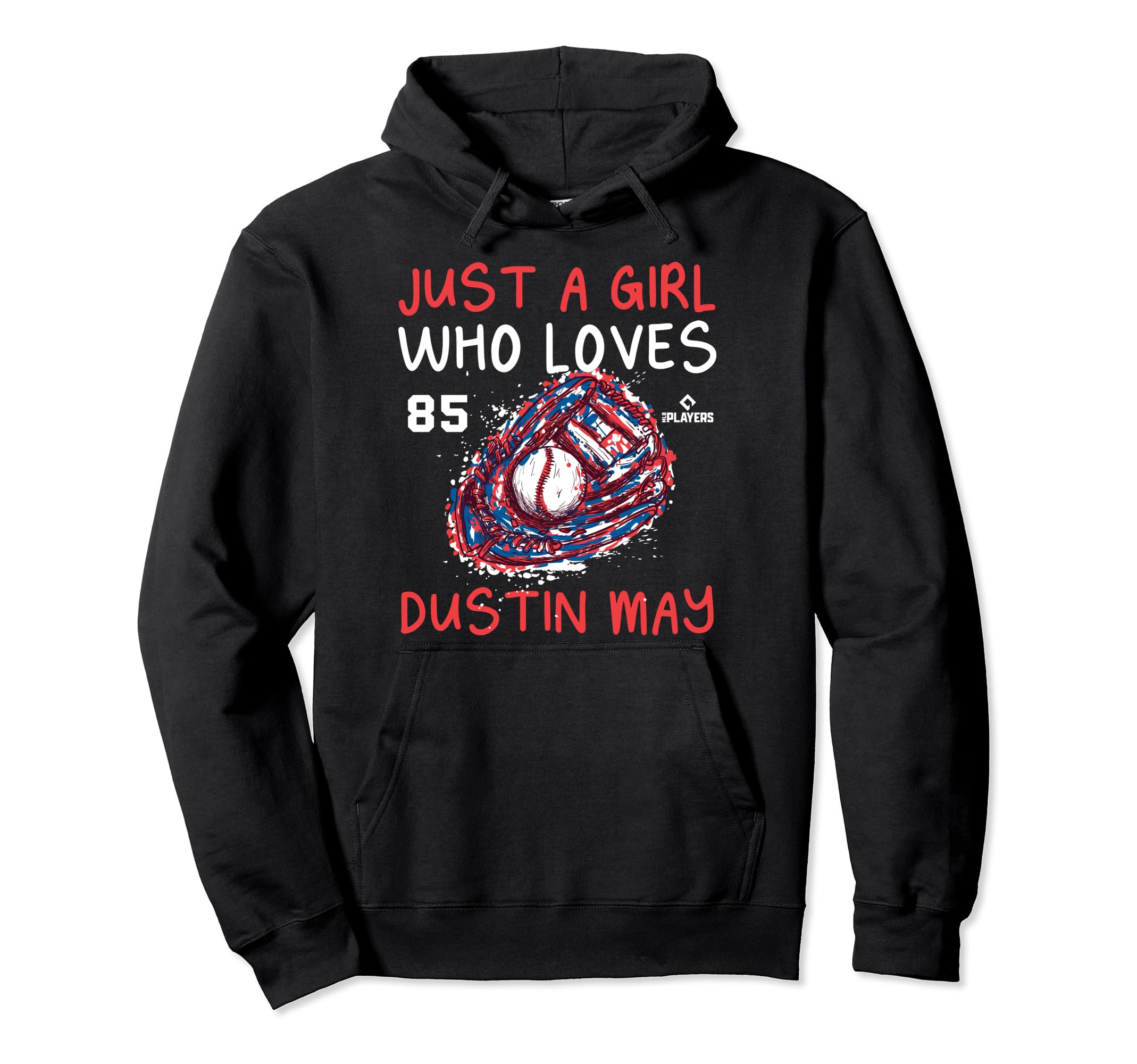 Who Loves Dustin May Los Angeles Hoodie - Minimalist Print Men Women - T-Shirt, Sweatshirt, Hoodie