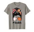 Aunt Life Baseball Basketball Aunt T-Shirt - Unique Graphic for Adults - T-Shirt, Sweatshirt, Hoodie