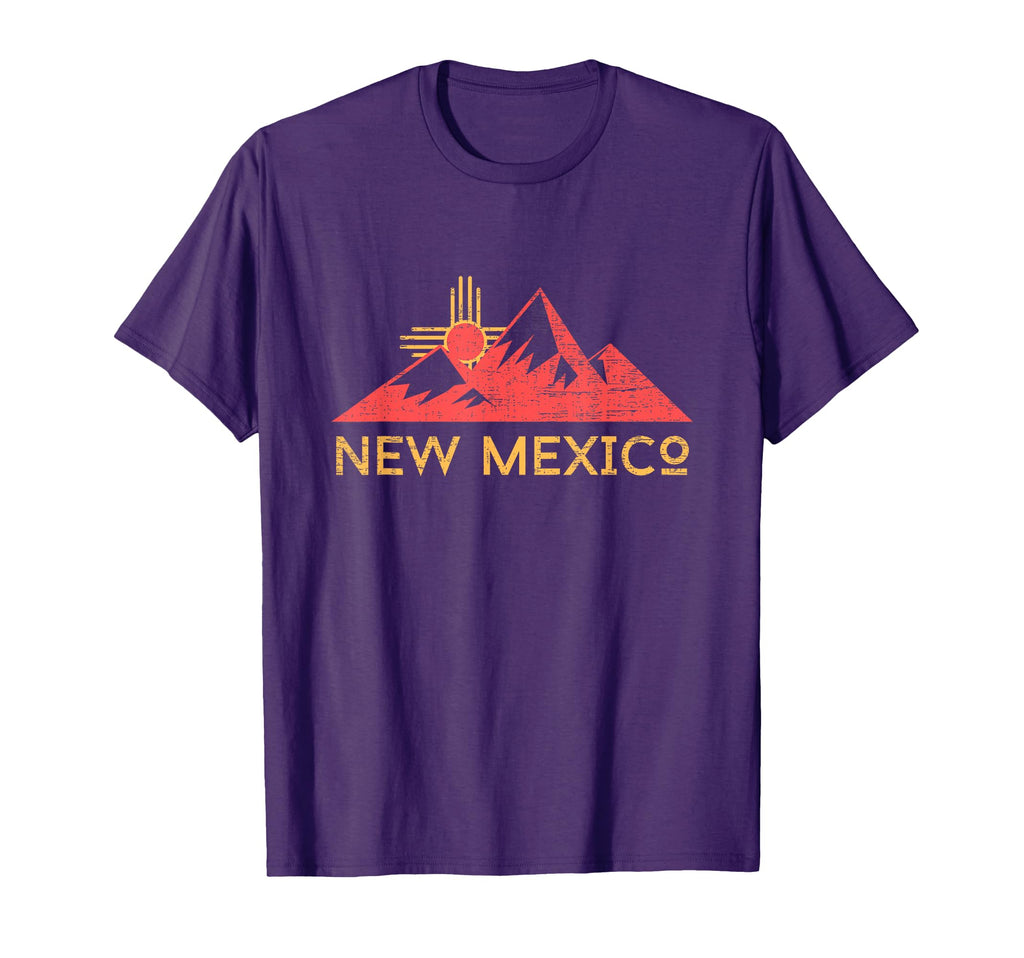 Zia Sun Symbol New Mexico Mountains T-Shirt - Novelty Apparel for Adults - T-Shirt, Sweatshirt, Hoodie