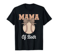 Leopard Mothers Day Mama Mom Both T-Shirt - Novelty Apparel for Adults - T-Shirt, Sweatshirt, Hoodie