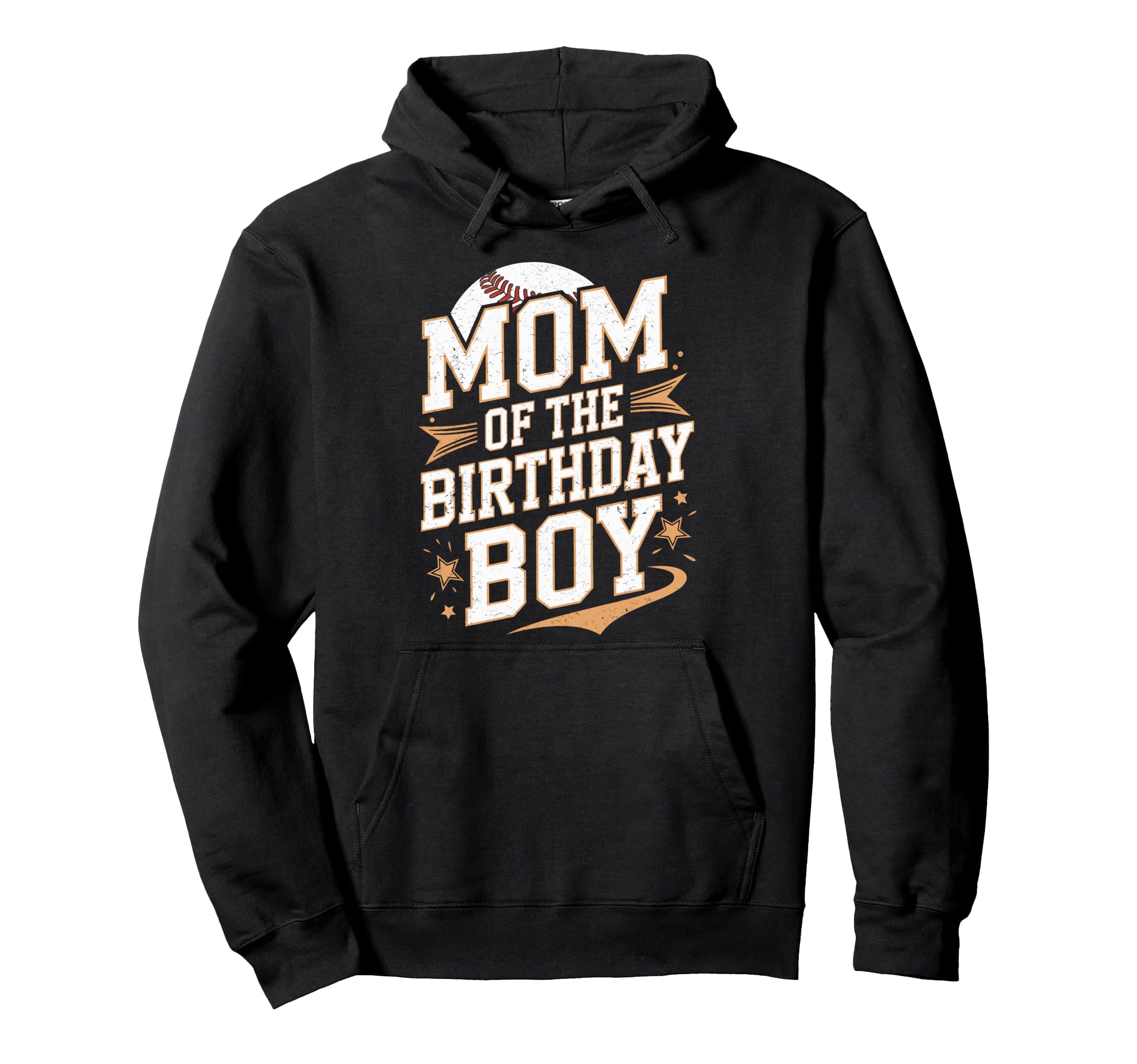 Mom Birthday Baseball Birthday Mom Hoodie - Fun Novelty Design Unisex - T-Shirt, Sweatshirt, Hoodie
