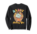 Daddy Birthday Rolling Skate Sweatshirt - Minimalist Print Men Women - T-Shirt, Sweatshirt, Hoodie