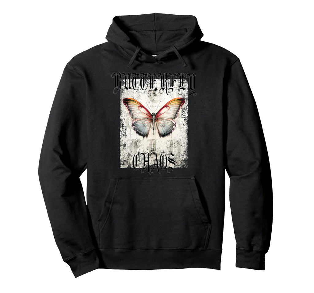Y2K Streetwear Butterfly Hoodie - Trendy Graphic for Adults - T-Shirt, Sweatshirt, Hoodie