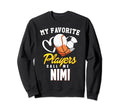 My Favorite Players Baseball Soccer Sweatshirt - Novelty Apparel Men Women - T-Shirt, Sweatshirt, Hoodie