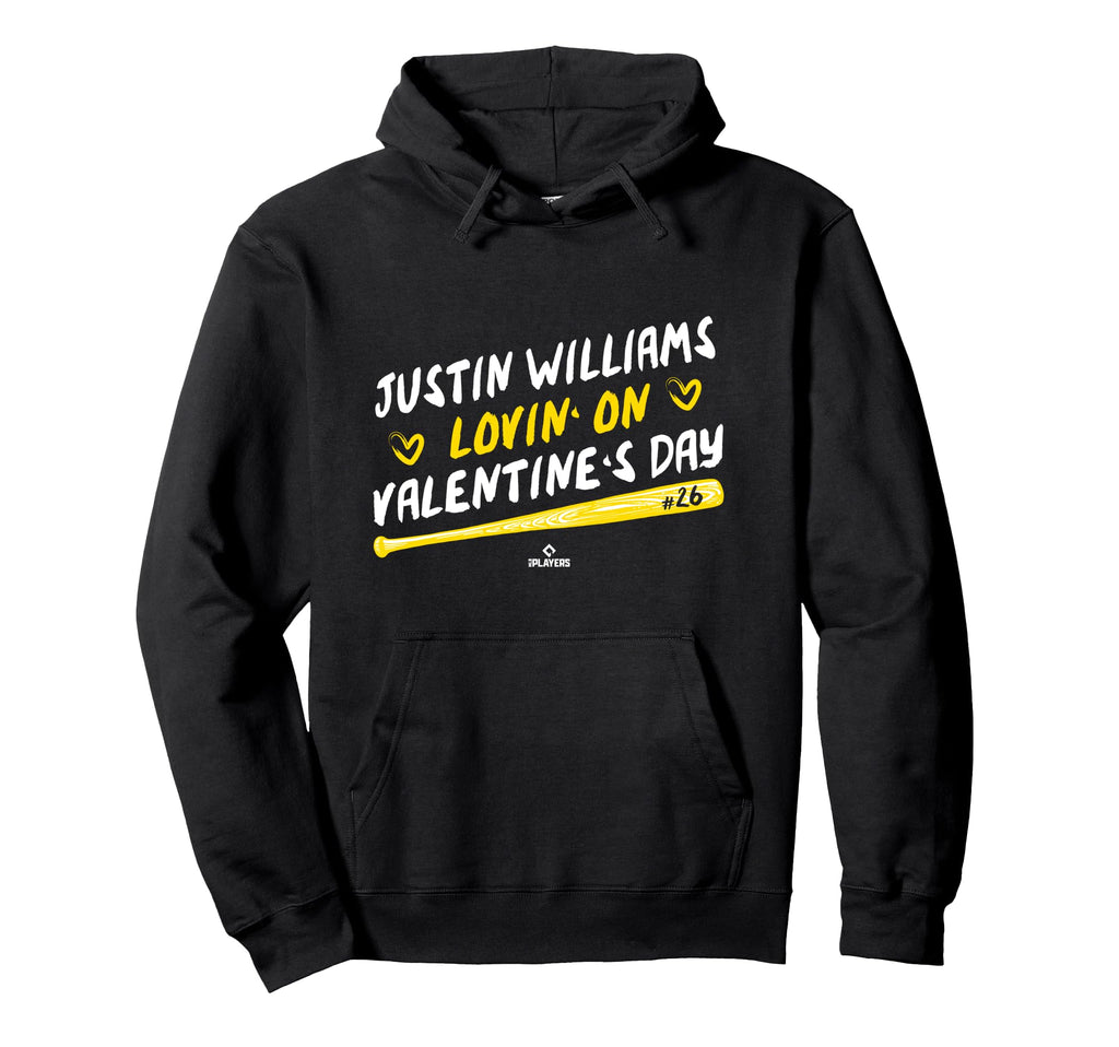 Justin Williams Lovin Valentines Day St Hoodie - Trendy Graphic Men Women - T-Shirt, Sweatshirt, Hoodie