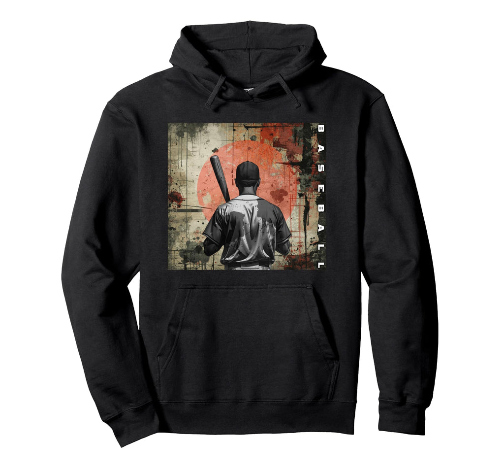 Baseball Hoodie - Minimalist Print for Adults - T-Shirt, Sweatshirt, Hoodie