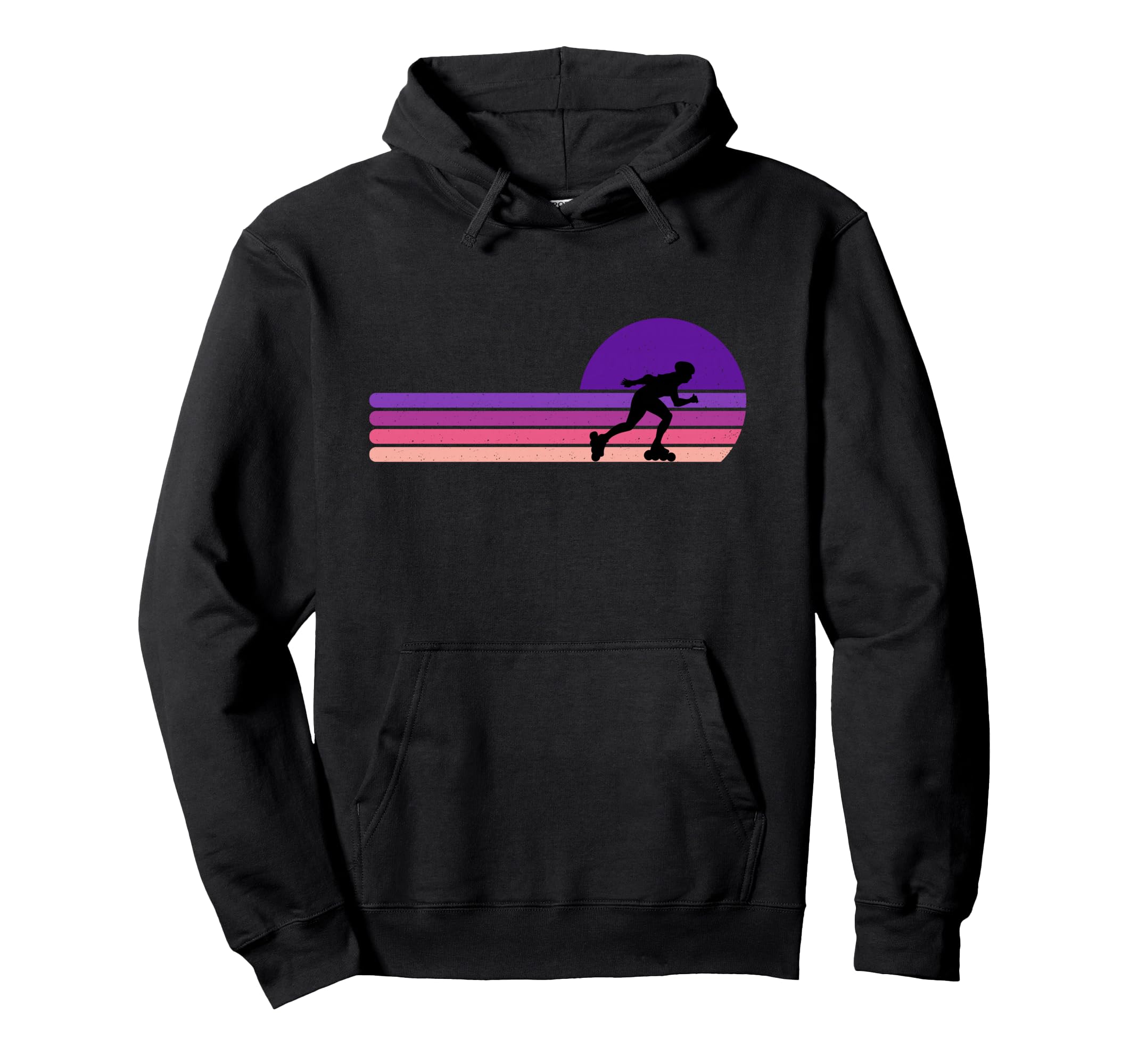 Rollerblading Funny Girly Gift Hoodie - Minimalist Print for Adults - T-Shirt, Sweatshirt, Hoodie