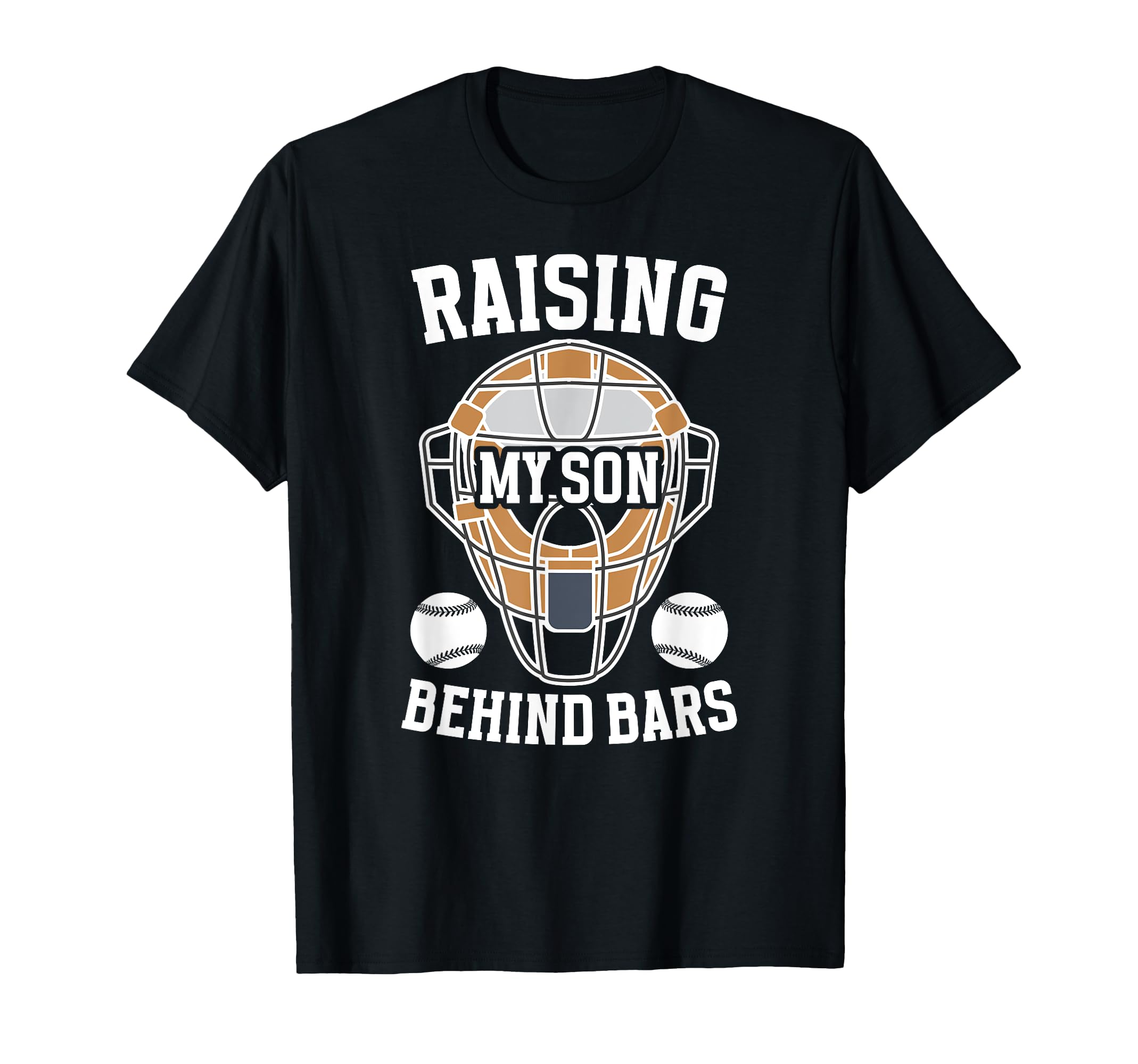Baseball Catcher Mom Funny Mom T-Shirt - Trendy Graphic for Adults - T-Shirt, Sweatshirt, Hoodie