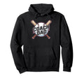 Dad Coach Baseball Hoodie - Aesthetic Graphic for Adults - T-Shirt, Sweatshirt, Hoodie