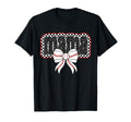 Mama Coquette Bow Baseball Cheer Mom T-Shirt - Unique Graphic Unisex - T-Shirt, Sweatshirt, Hoodie
