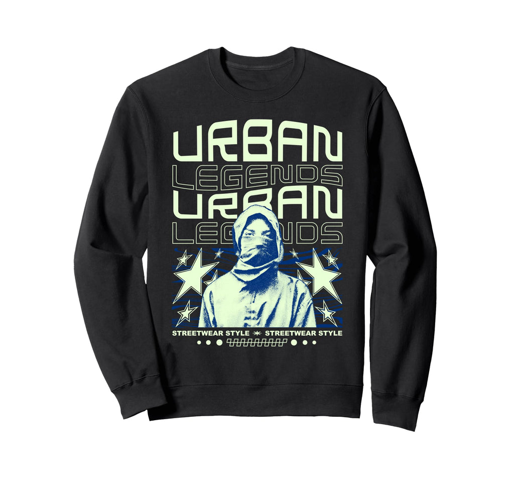 Y2K Legends Bold Urban Graffiti Sweatshirt - Aesthetic Graphic for Adults - T-Shirt, Sweatshirt, Hoodie