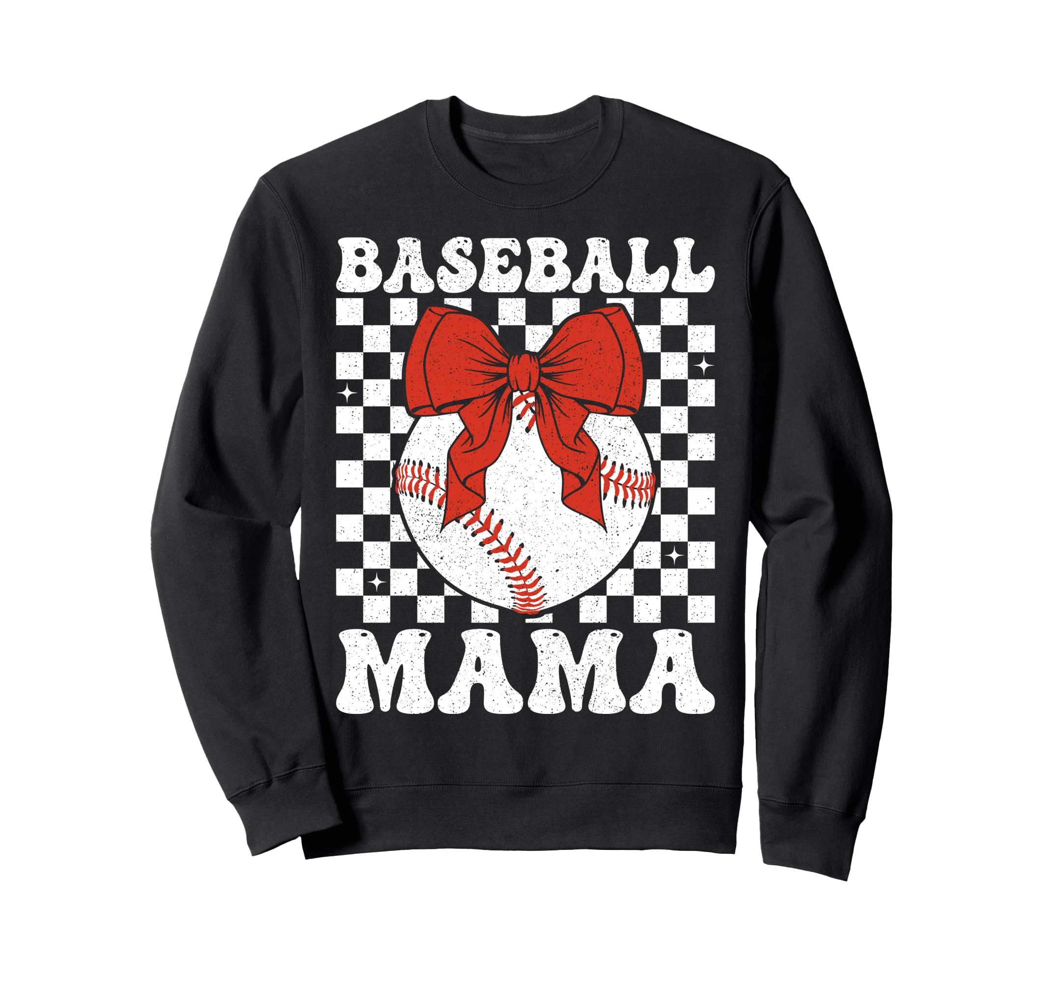 Baseball Mama Coquette Bow Game Day Sweatshirt - Novelty Apparel Men Women - T-Shirt, Sweatshirt, Hoodie