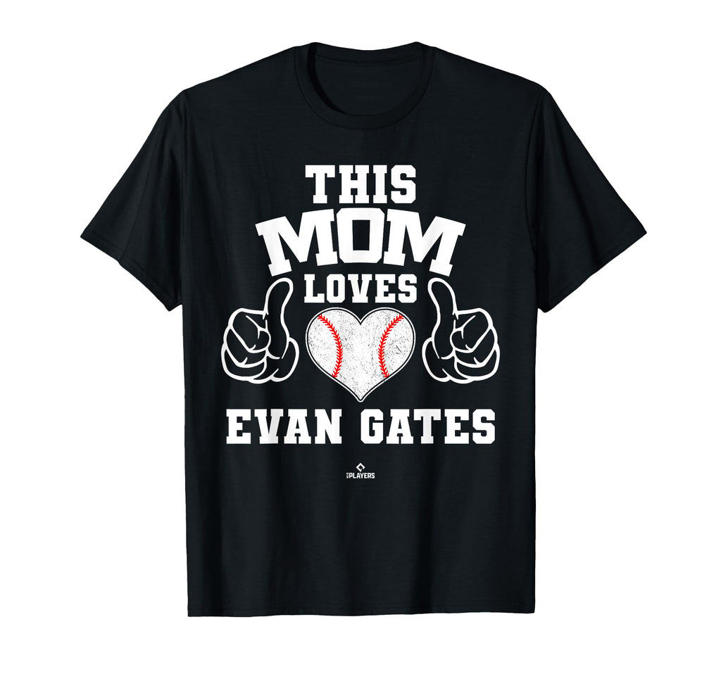 This Mom Loves Evan Gates Prospect T-Shirt - Trendy Graphic Unisex - T-Shirt, Sweatshirt, Hoodie