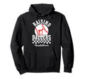 Raising Ballers Baseball Mom Baseball Hoodie - Custom Art Print for Adults - T-Shirt, Sweatshirt, Hoodie