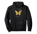 Butterfly Fly Away Y2K Grunge Aesthetic Hoodie - Custom Art Print Unisex - T-Shirt, Sweatshirt, Hoodie