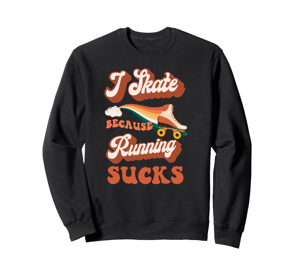 Roller Skating Skate 1970S Sweatshirt - Unique Graphic for Adults - T-Shirt, Sweatshirt, Hoodie