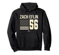 Zach Eflin Flag Mlbpa Philadelphia Baseball Hoodie - Graphic Print Unisex - T-Shirt, Sweatshirt, Hoodie
