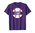 Stars Baseball Team Mascot School Spirit T-Shirt - Minimalist Print Unisex - T-Shirt, Sweatshirt, Hoodie