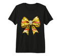 Coquette Bow Disco Ball Softball T-Shirt - Casual Everyday Wear Men Women - T-Shirt, Sweatshirt, Hoodie