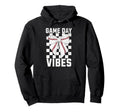 Game Day Vibes Coquette Bow Hoodie - Casual Everyday Wear Men Women - T-Shirt, Sweatshirt, Hoodie