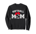 Softball Mom Baseball Love Softball Sweatshirt - Trendy Graphic for Adults - T-Shirt, Sweatshirt, Hoodie
