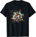 The Melting Cube Competitive Speed Cubing Merch - Adult & Kids T-Shirts, Sweatshirts & Hoodies apparel design preview 1