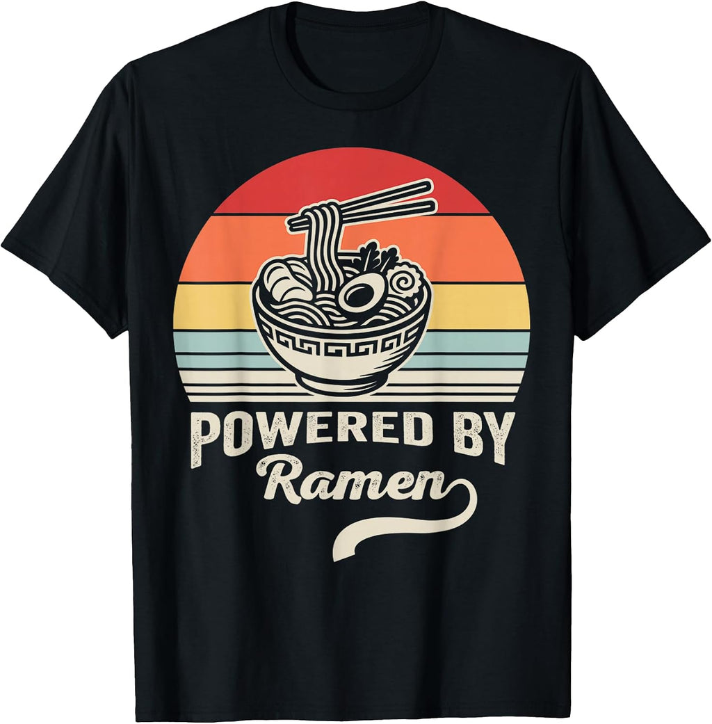 Retro Noodle Enthusiast Ramen Lovers - Adult & Kids T-Shirts, Sweatshirts & Hoodies apparel design preview 1