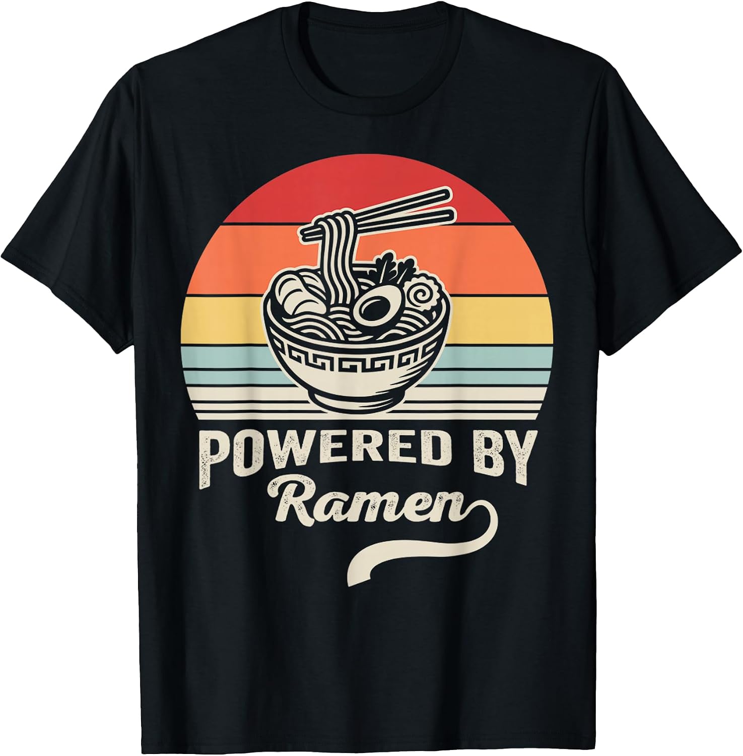 Retro Noodle Enthusiast Ramen Lovers - Adult & Kids T-Shirts, Sweatshirts & Hoodies apparel design preview 1