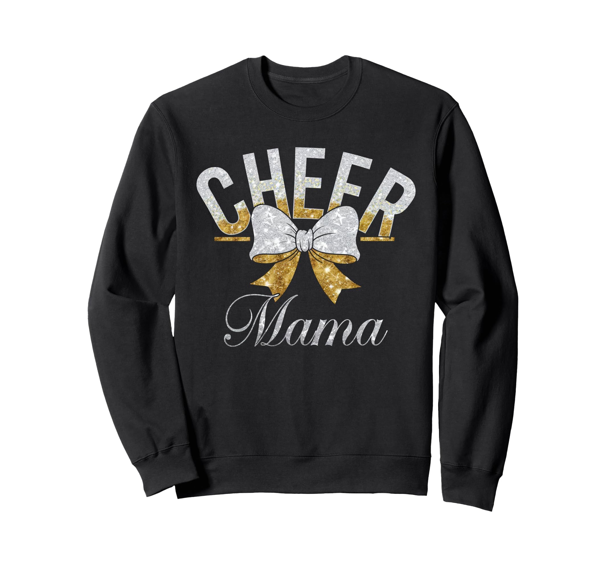 Cheer Mom Mother Bow Cheerleader Sweatshirt - Fun Novelty Design Unisex - T-Shirt, Sweatshirt, Hoodie